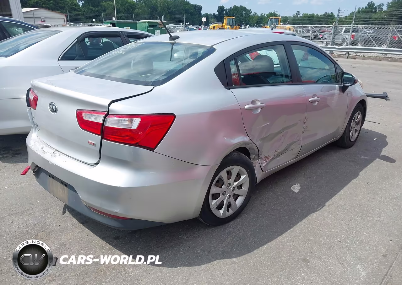 2016 Kia Rio Lx VIN:KNADM4A36G6544206 - 4