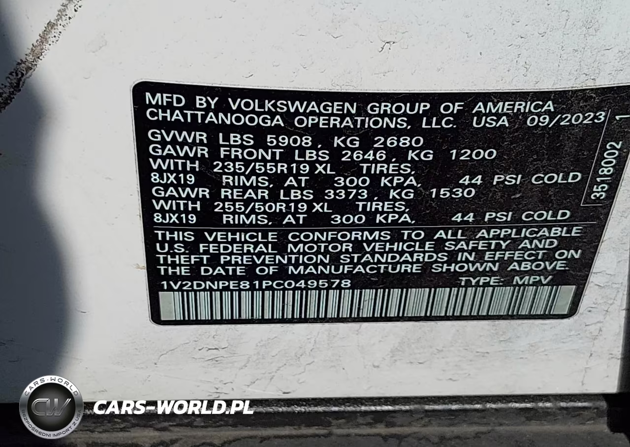 2023 Volkswagen Id.4 Awd Pro VIN:1V2DNPE81PC049578 - 9