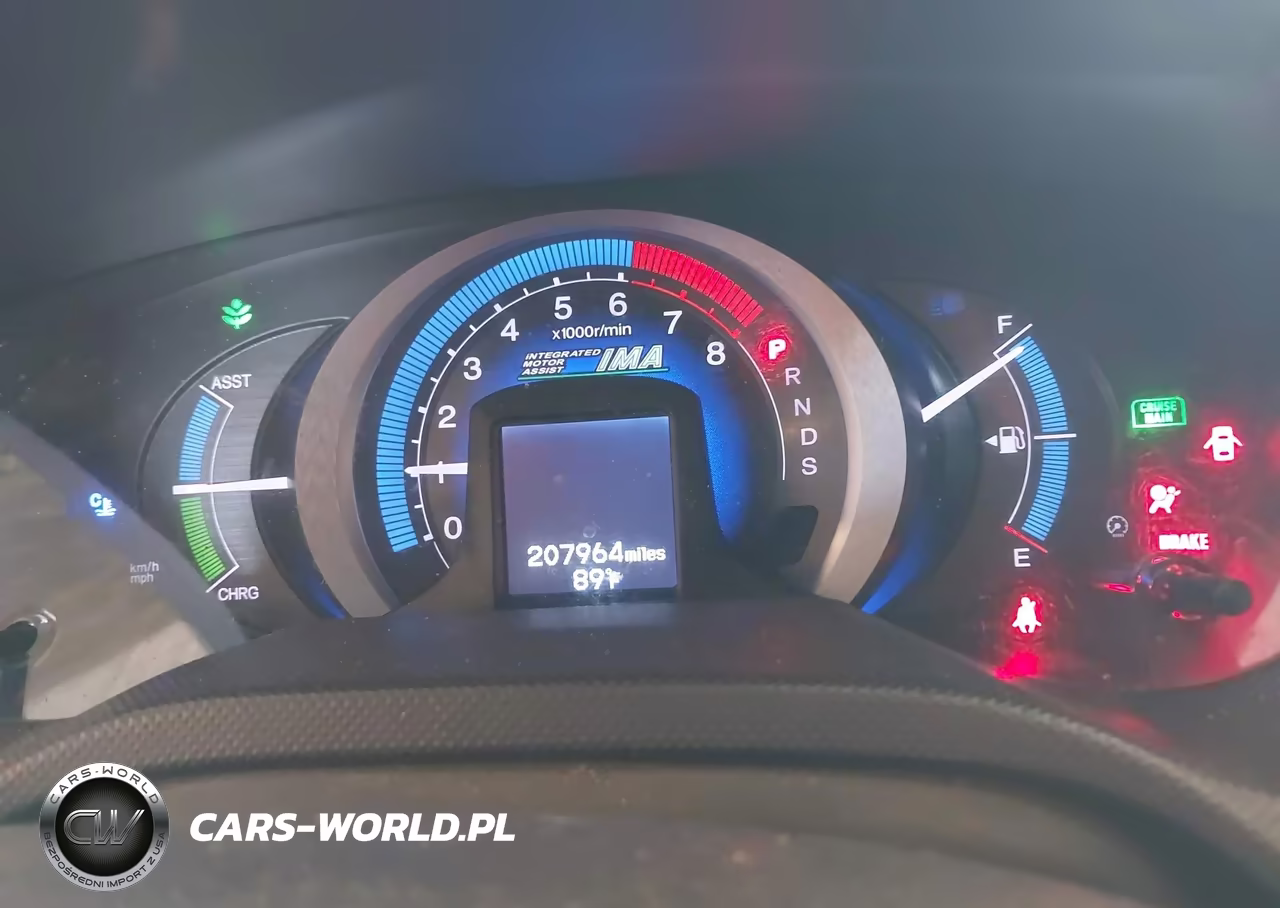 2010 Honda Insight Ex VIN:JHMZE2H76AS006816 - 7