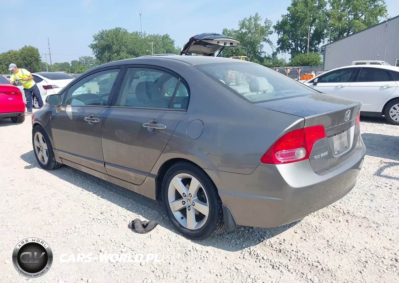 2007 Honda Civic Ex VIN:1HGFA16867L121815 - 3