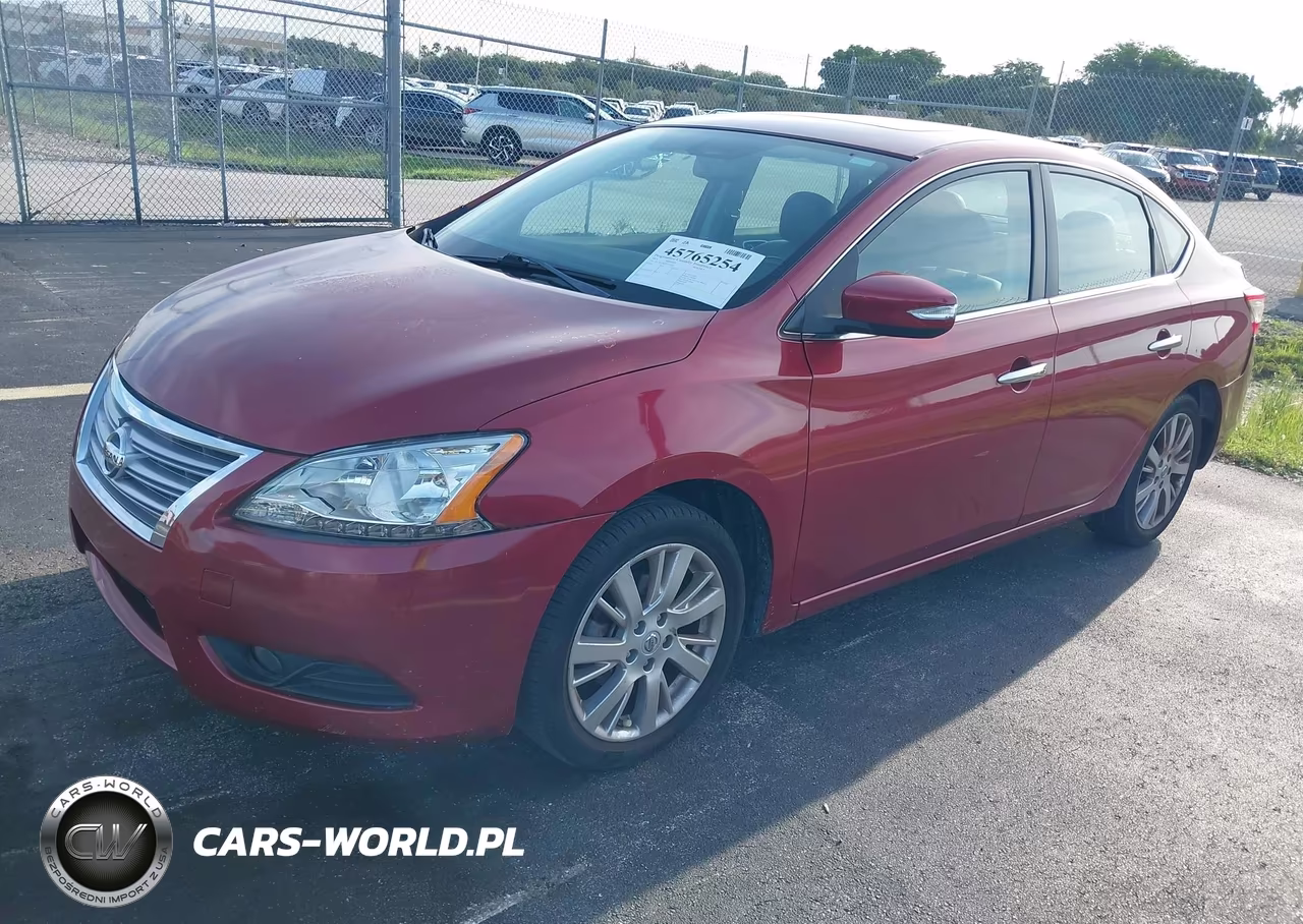 2014 Nissan Sentra Sl VIN:3N1AB7AP7EY335873 - 2