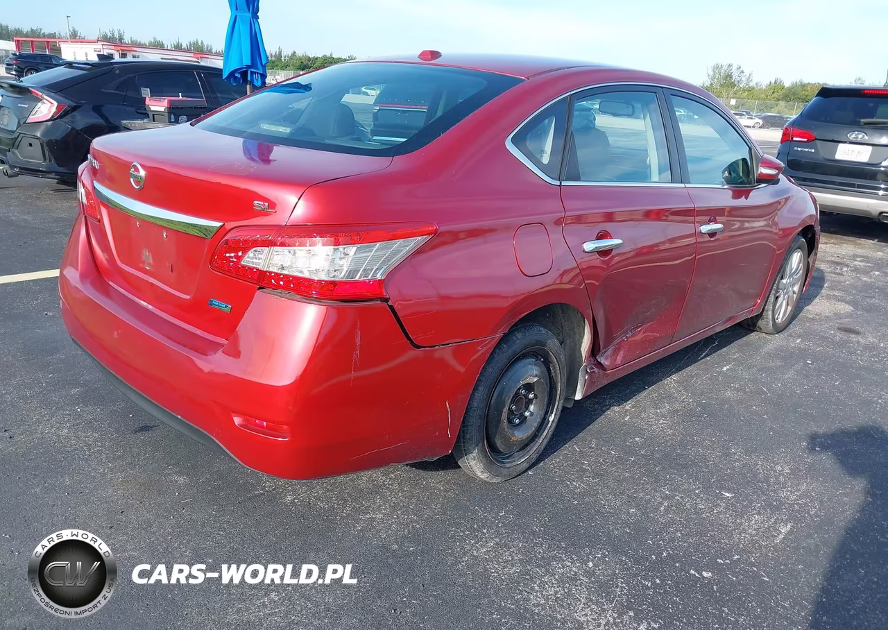 2014 Nissan Sentra Sl VIN:3N1AB7AP7EY335873 - 4