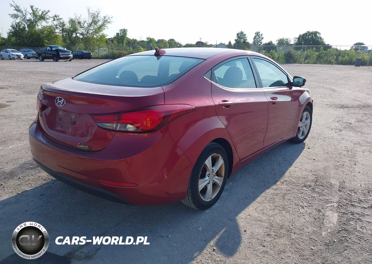 2016 Hyundai Elantra Value Edition VIN:5NPDH4AEXGH765290 - 4