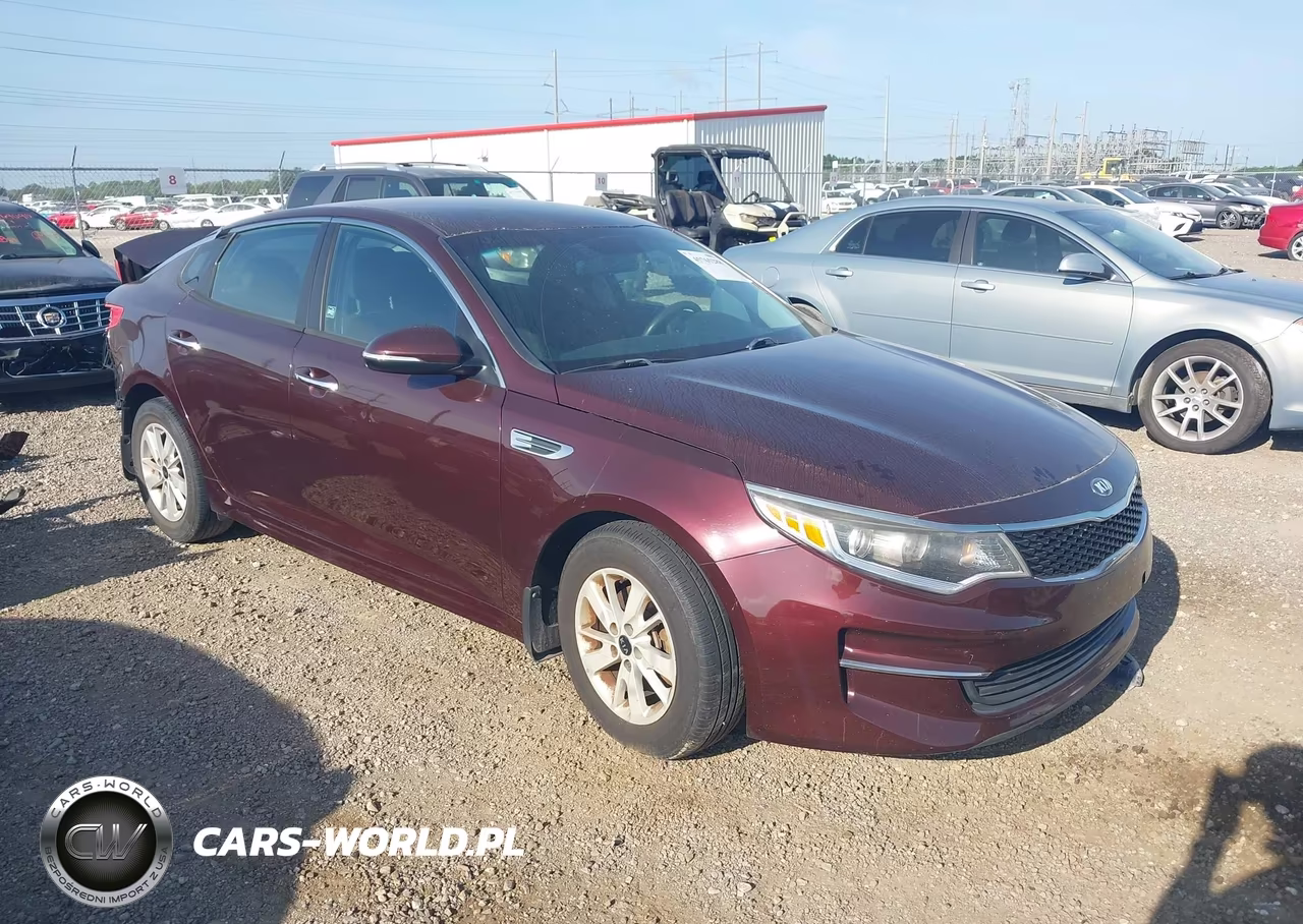 2017 Kia Optima Lx VIN:5XXGT4L36HG155245 - 1