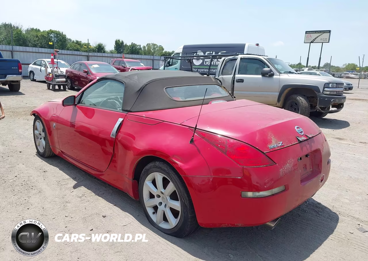 2004 Nissan 350Z Roadster VIN:JN1AZ36A94T005992 - 3