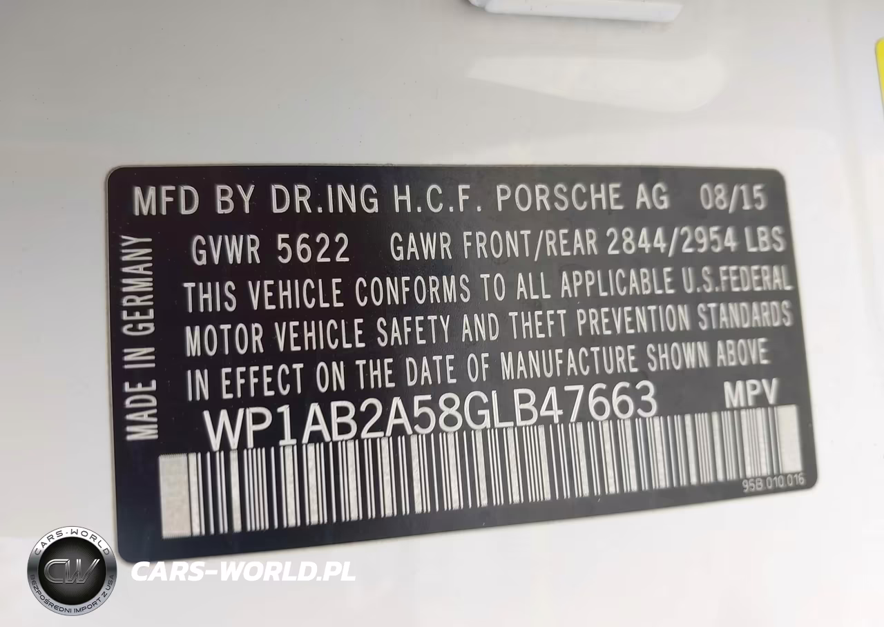 2016 Porsche Macan S VIN:WP1AB2A58GLB47663 - 9