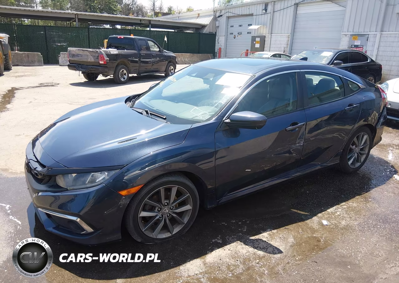 2019 Honda Civic Ex VIN:19XFC1F30KE205627 - 2