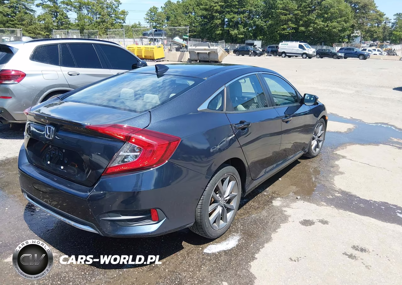 2019 Honda Civic Ex VIN:19XFC1F30KE205627 - 4