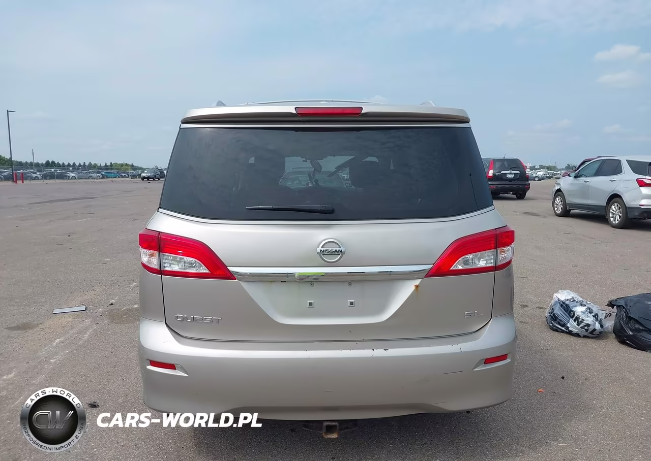 2012 Nissan Quest Sl VIN:JN8AE2KP6C9039904 - 17