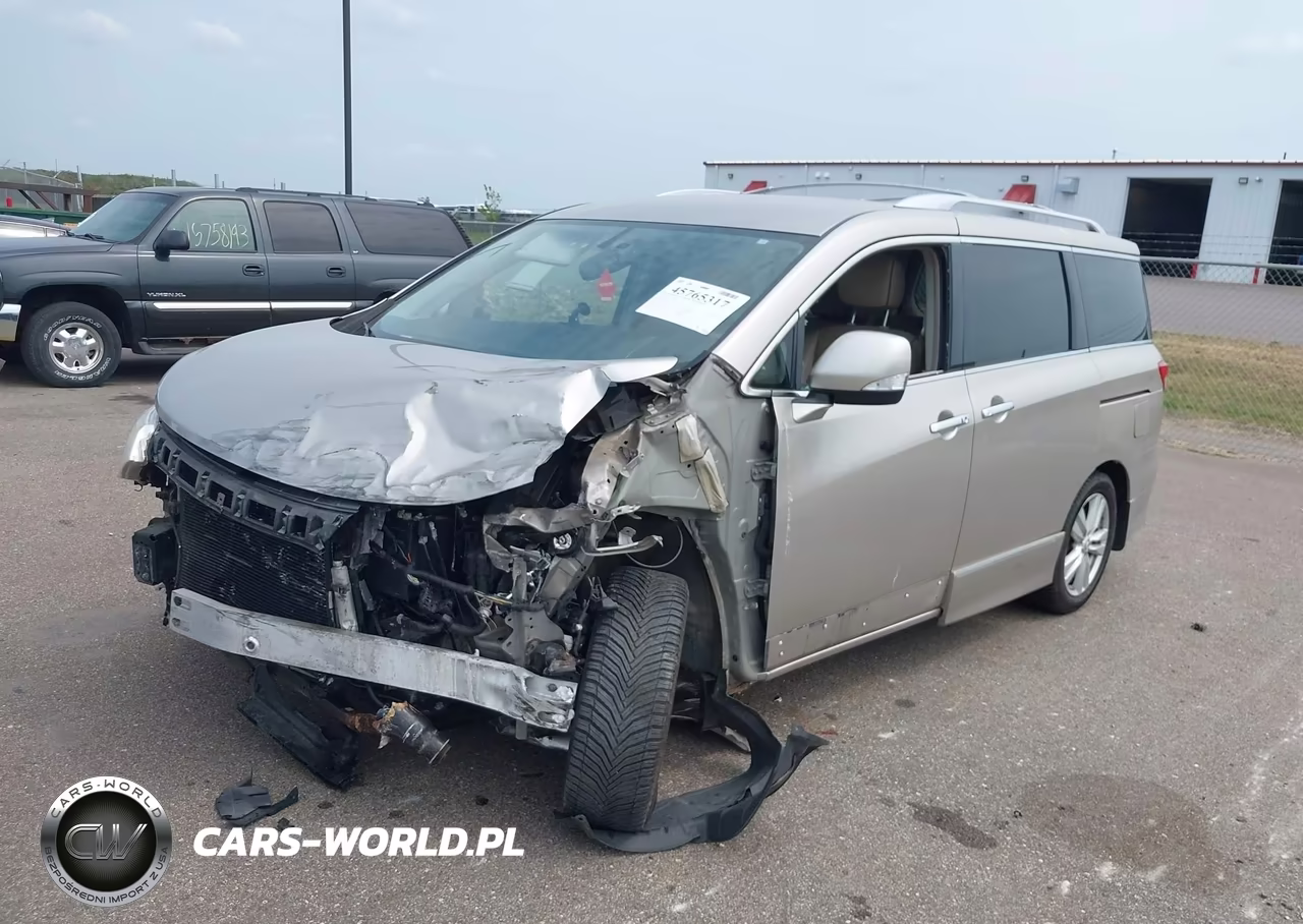 2012 Nissan Quest Sl VIN:JN8AE2KP6C9039904 - 2