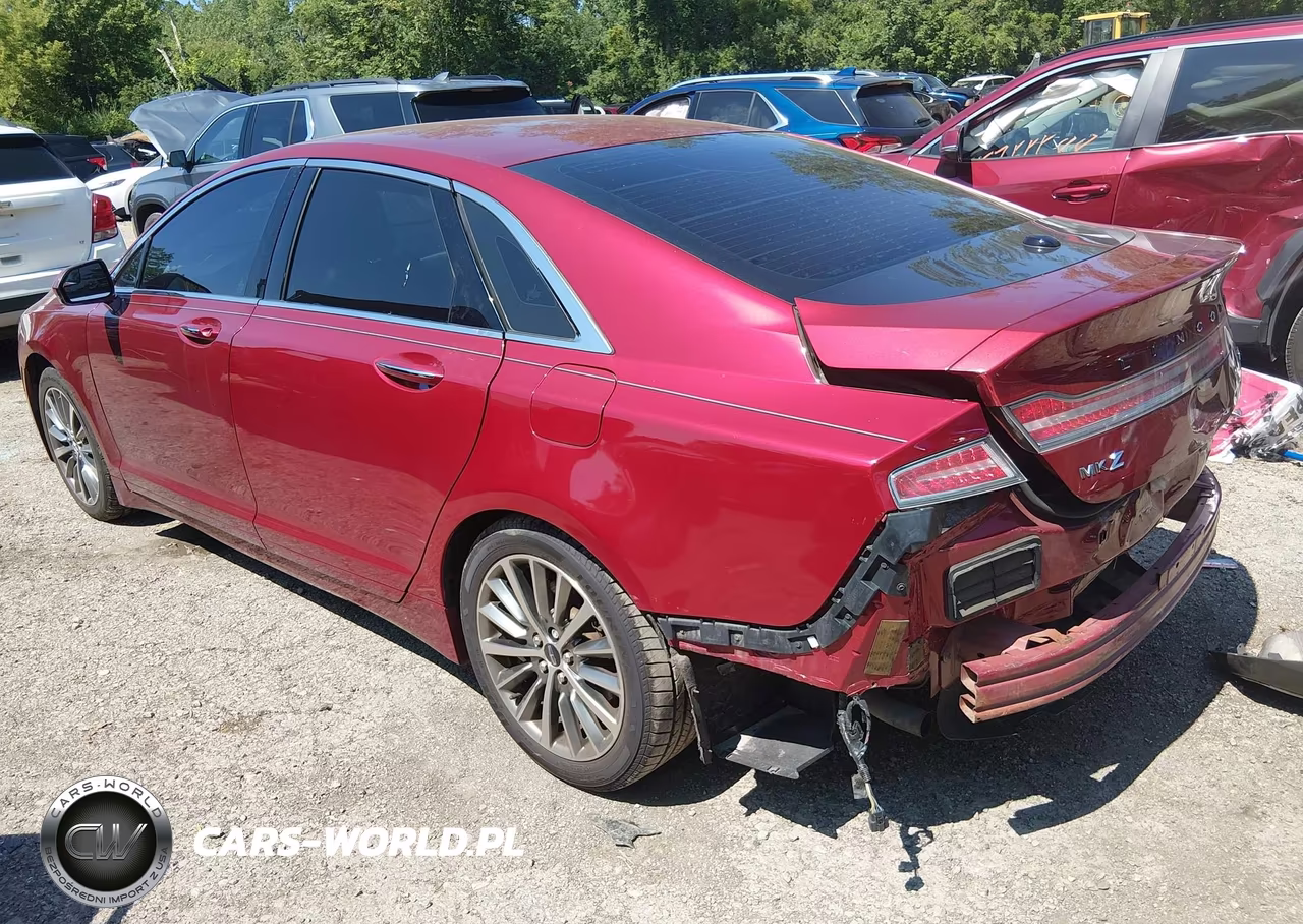 2017 Lincoln Mkz Premiere VIN:3LN6L5A97HR603143 - 3