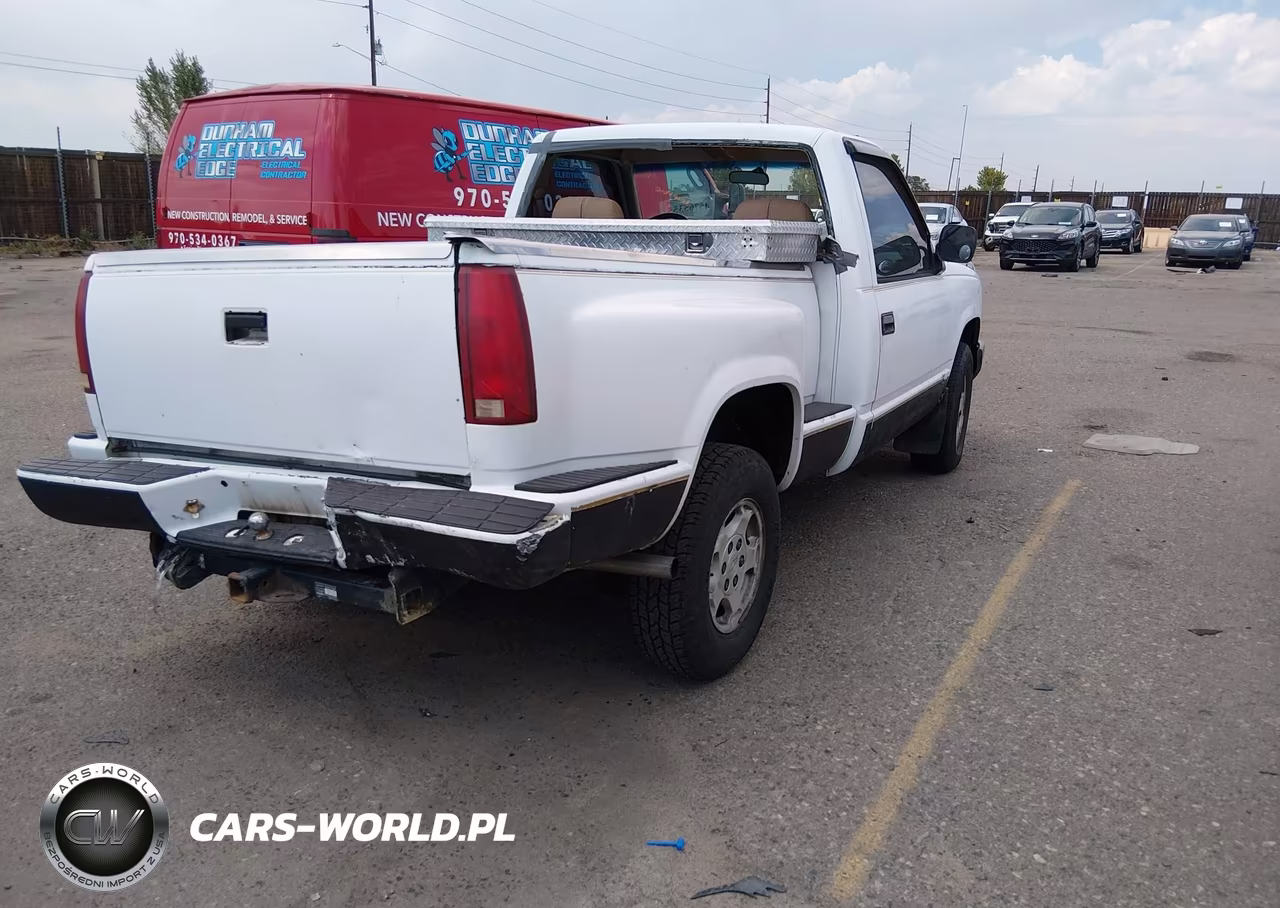 1993 Chevrolet Gmt-400 K1500 VIN:1GCEK14K0PZ154554 - 4