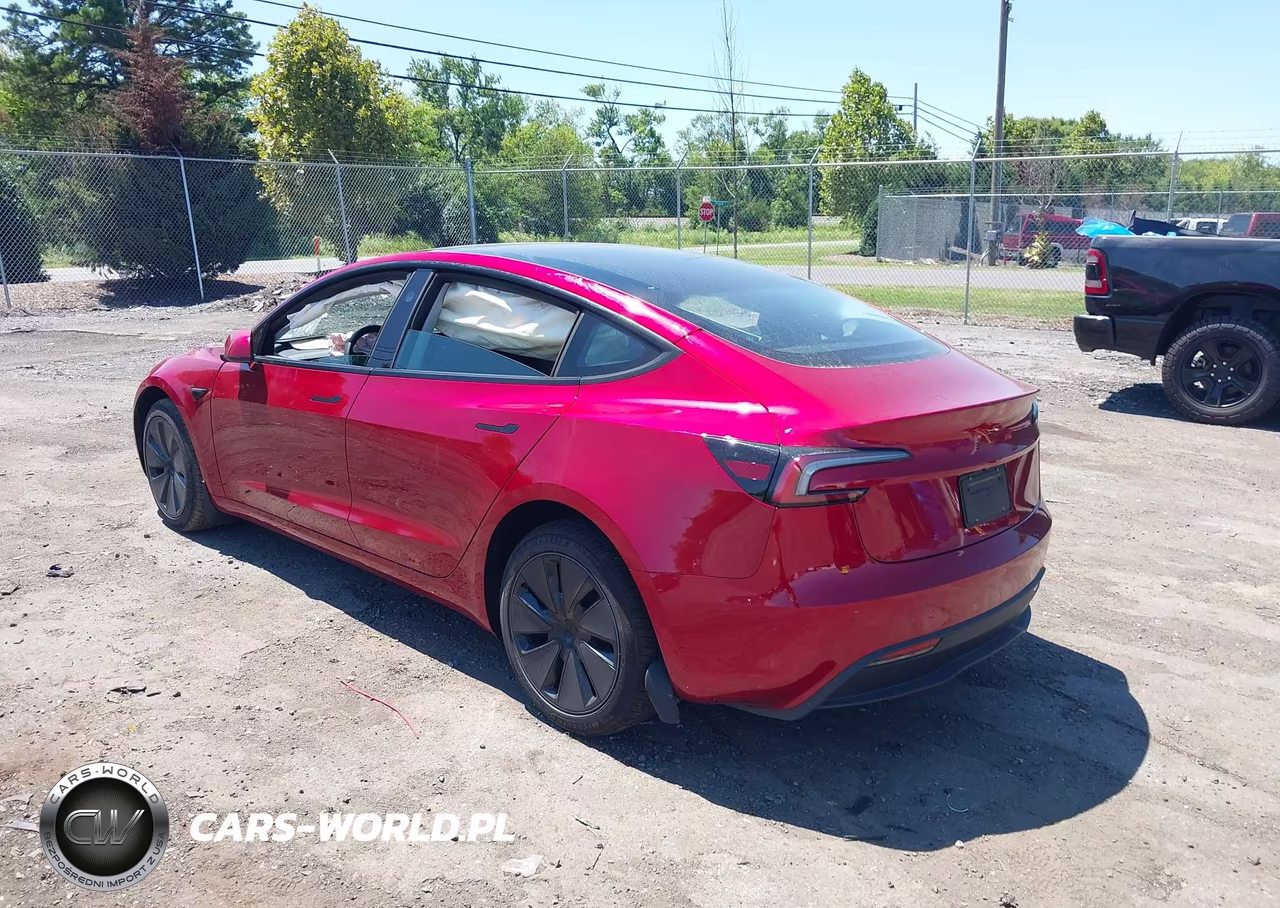 2026 Tesla Model 3 Premium Rear-Wheel Drive-Rear-Wheel Drive VIN:5YJ3E1EA7TF140462 - 3