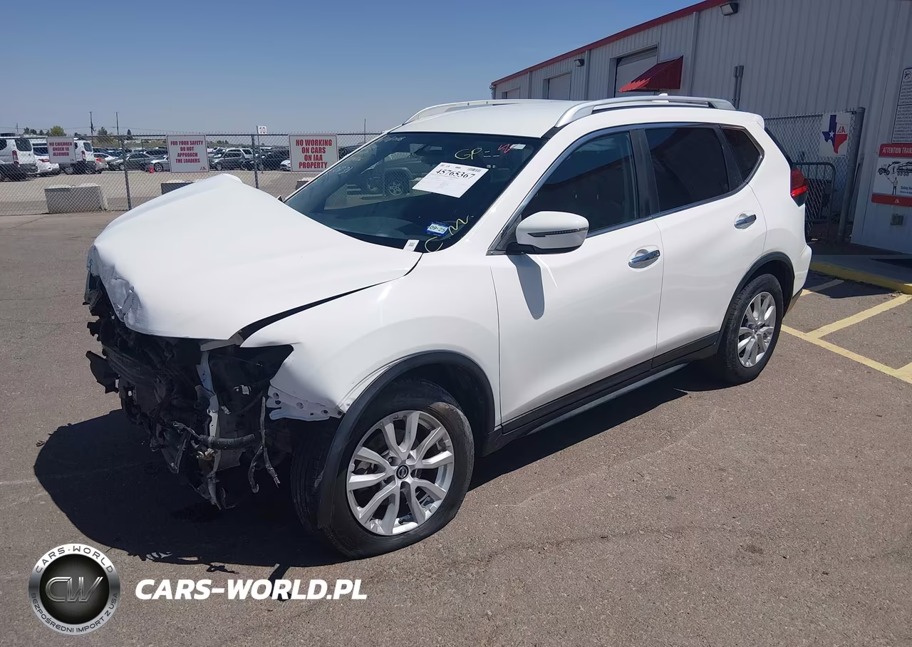 2017 Nissan Rogue Sv VIN:JN8AT2MV3HW000696 - 2