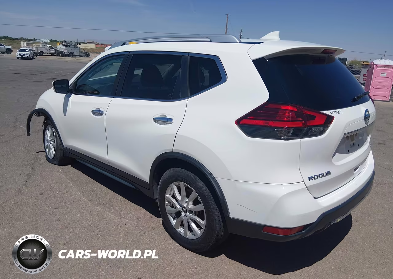 2017 Nissan Rogue Sv VIN:JN8AT2MV3HW000696 - 3