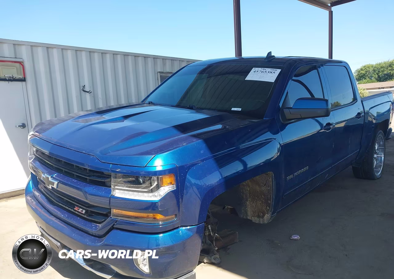 2018 Chevrolet Silverado 1500 2Lt VIN:3GCUKRECXJG147488 - 2