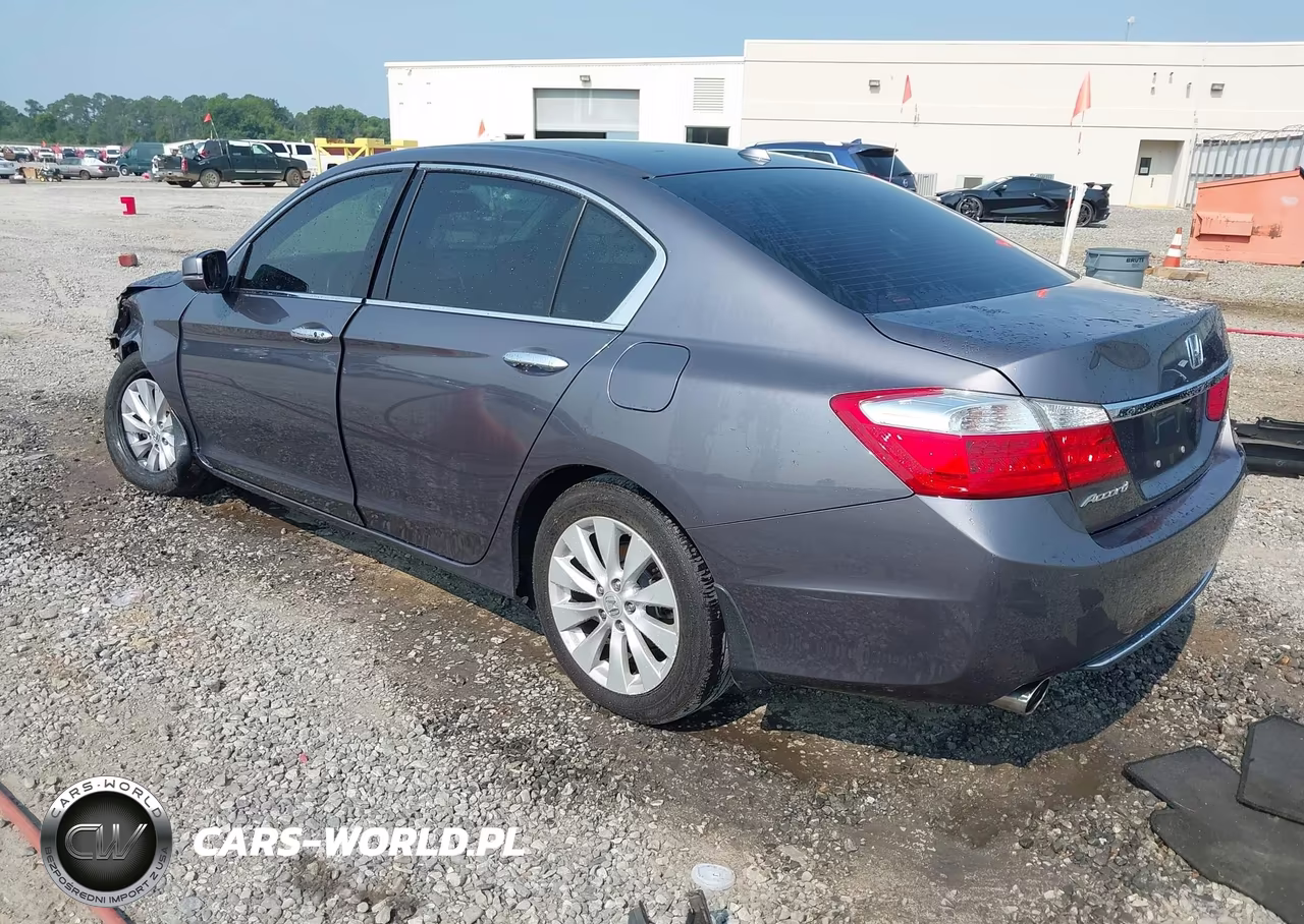 2014 Honda Accord Ex-L V-6 VIN:1HGCR3F86EA039468 - 3