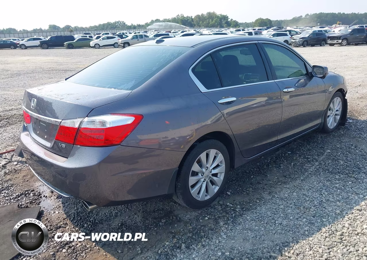2014 Honda Accord Ex-L V-6 VIN:1HGCR3F86EA039468 - 4