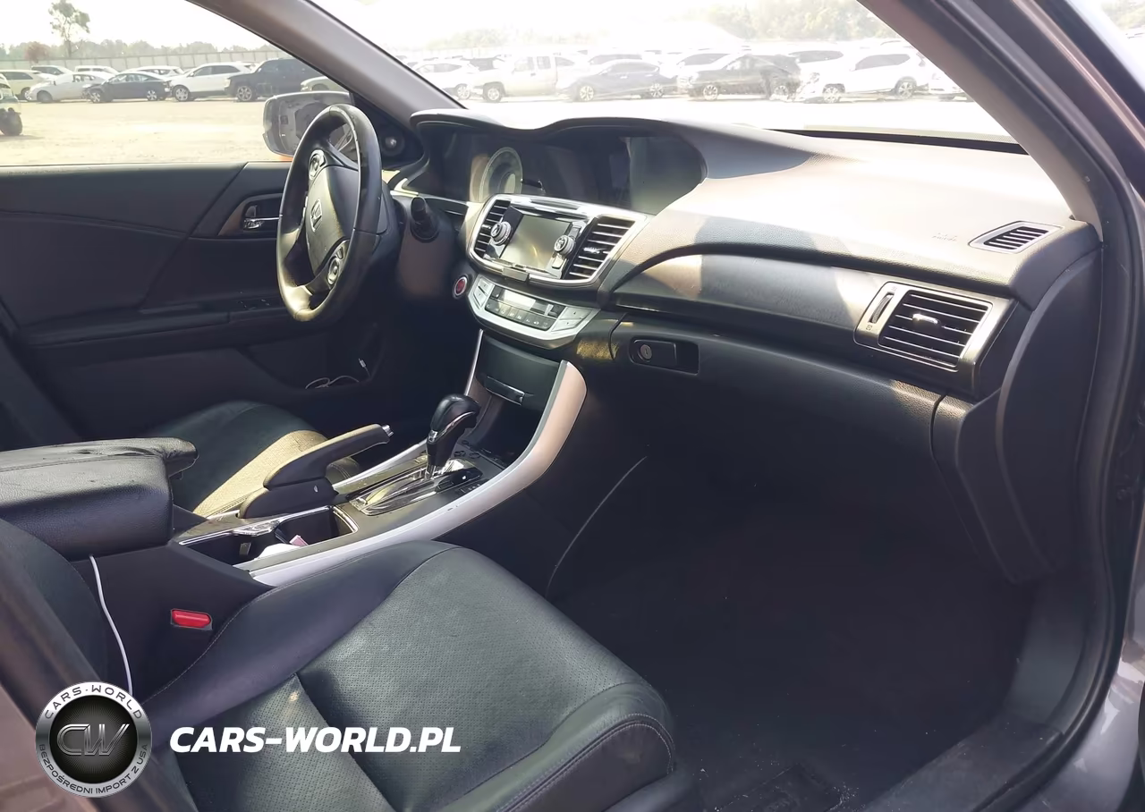 2014 Honda Accord Ex-L V-6 VIN:1HGCR3F86EA039468 - 5