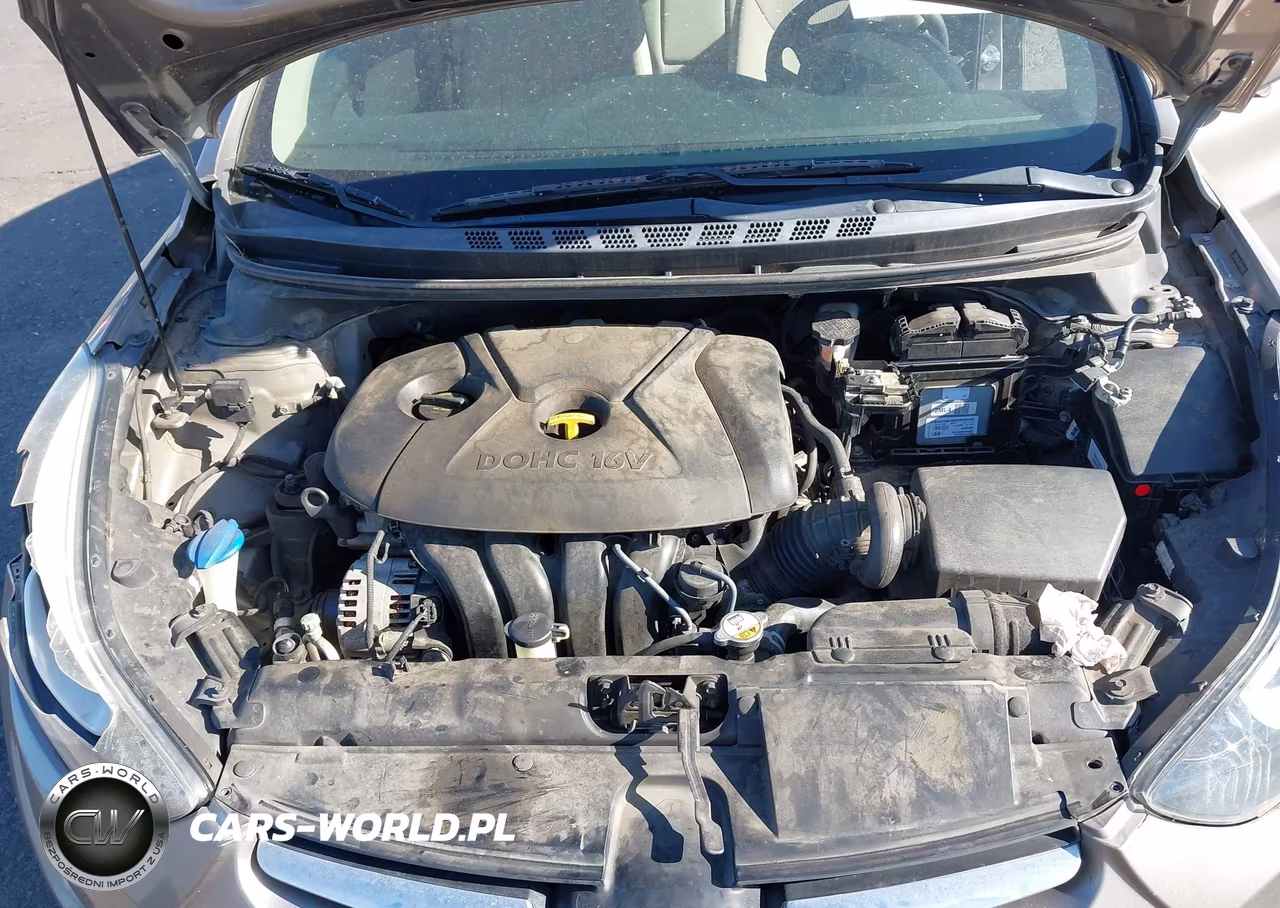 2014 Hyundai Elantra Se VIN:5NPDH4AE3EH459027 - 10