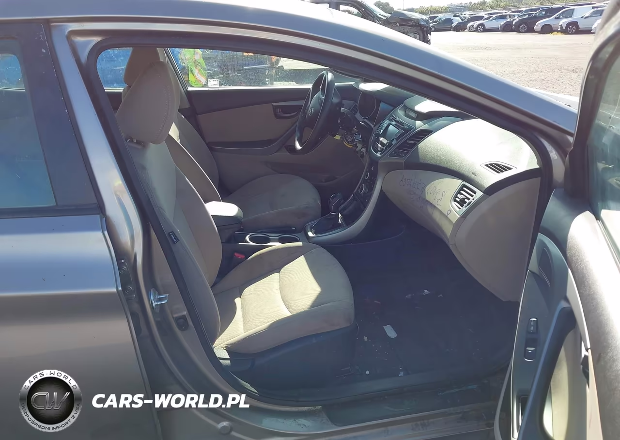 2014 Hyundai Elantra Se VIN:5NPDH4AE3EH459027 - 5