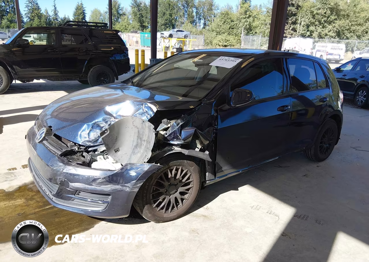 2015 Volkswagen Golf Tsi S 4-Door VIN:3VW217AU4FM041699 - 2