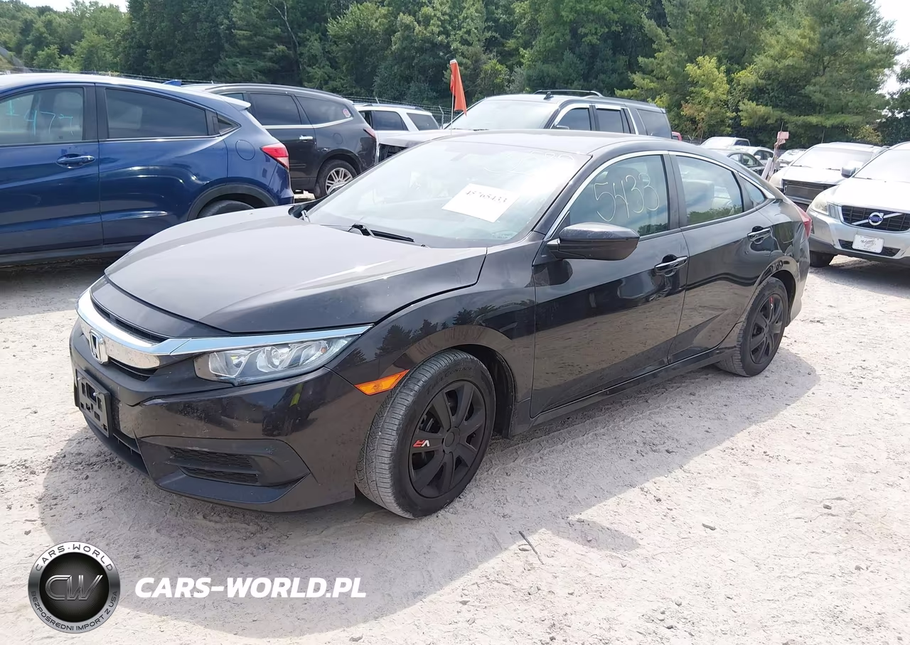 2017 Honda Civic Lx VIN:19XFC2F52HE012105 - 2