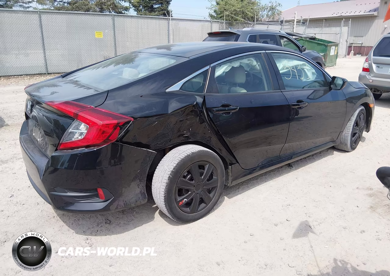 2017 Honda Civic Lx VIN:19XFC2F52HE012105 - 4