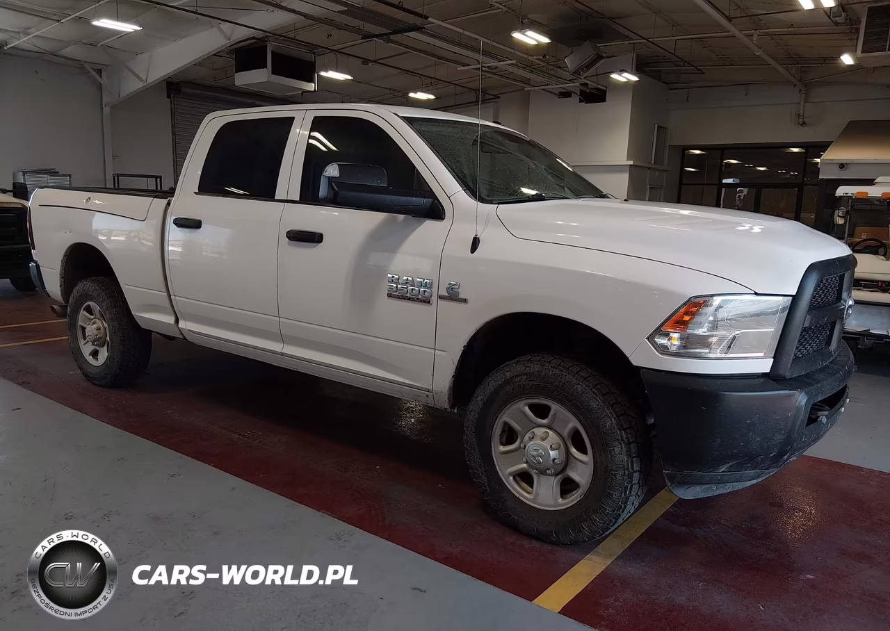 2018 Ram 3500 Tradesman 4X4 6'4 Box