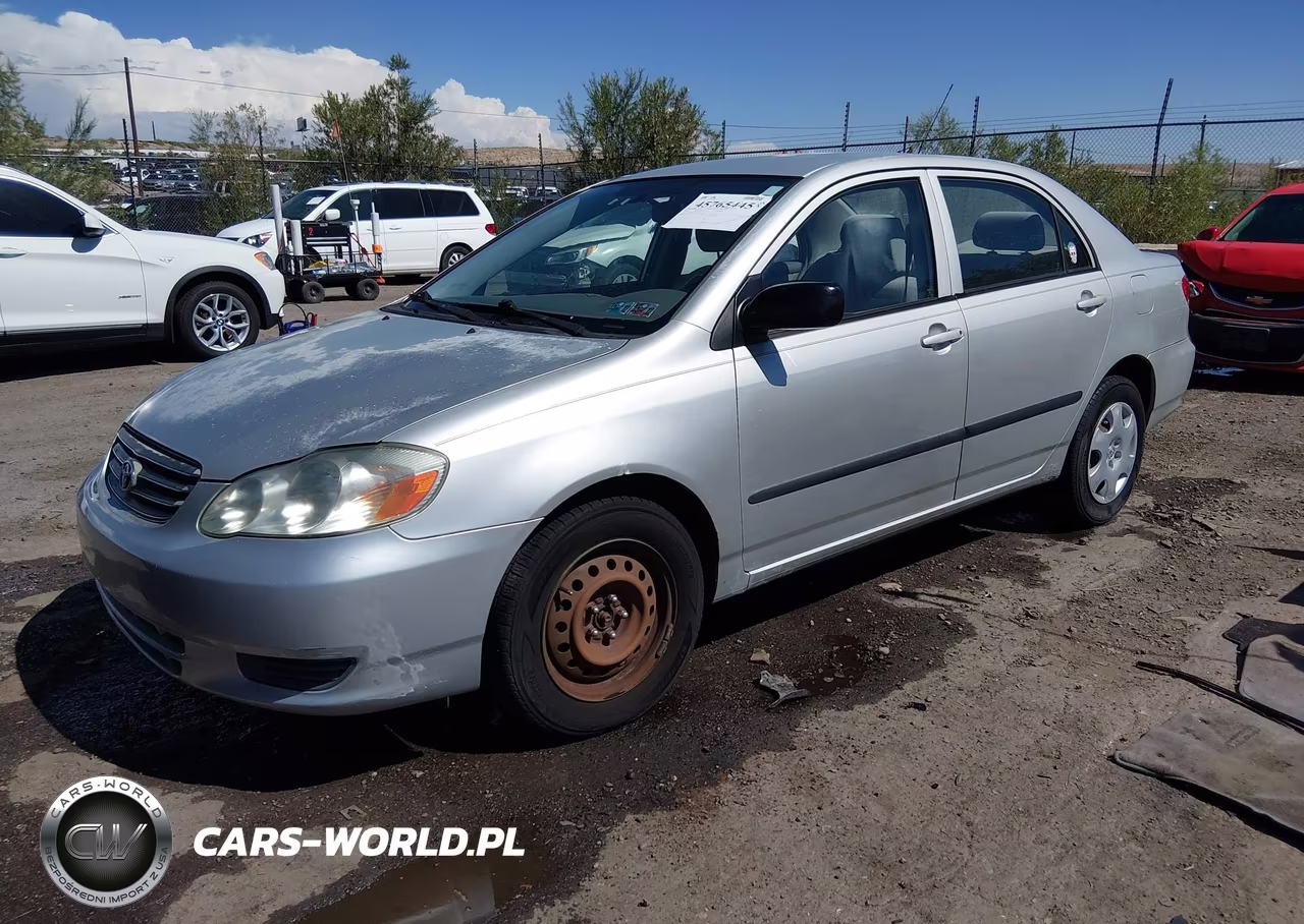 2003 Toyota Corolla Ce VIN:1NXBR32E23Z047791 - 2
