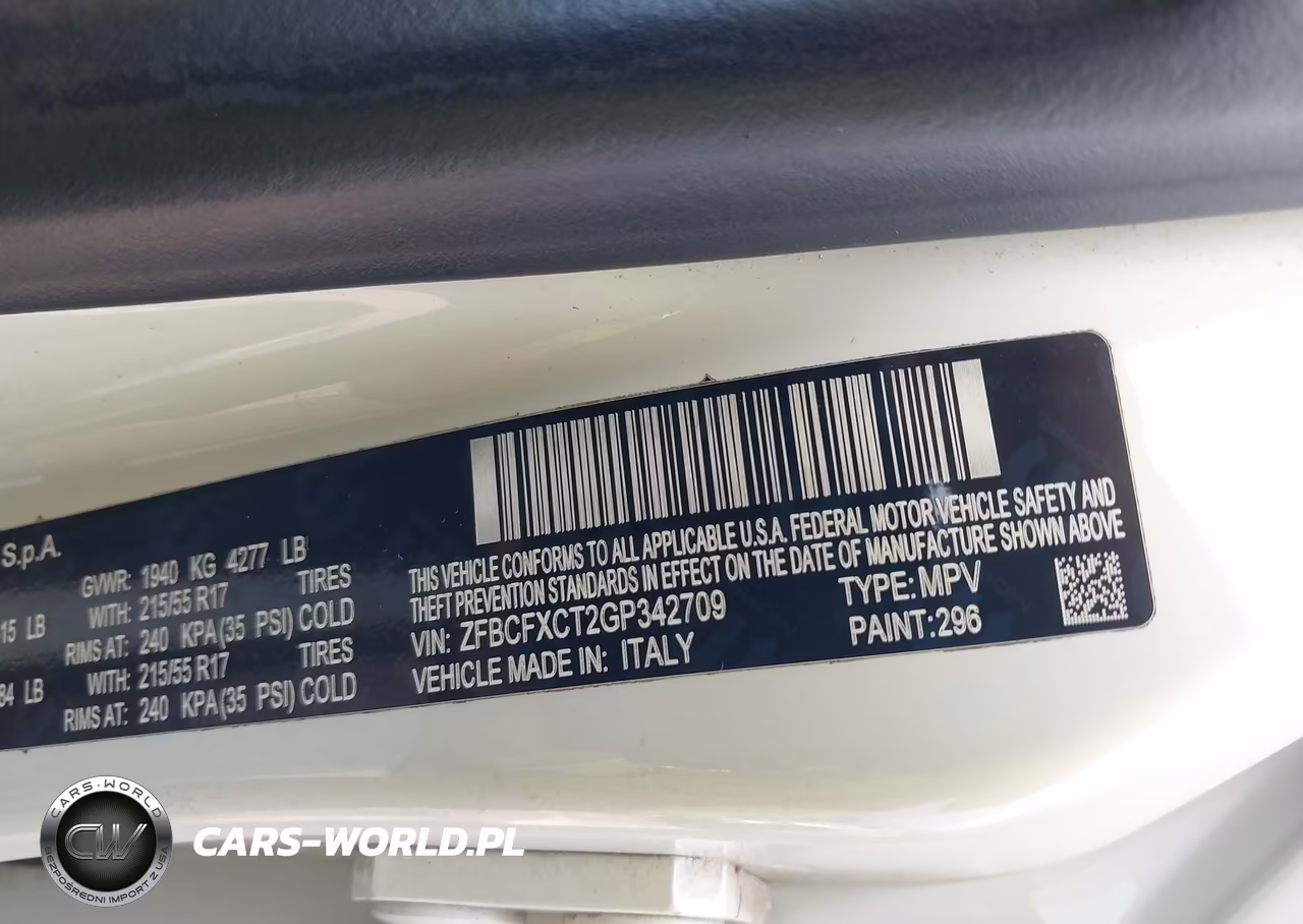 2016 Fiat 500X Trekking VIN:ZFBCFXCT2GP342709 - 9