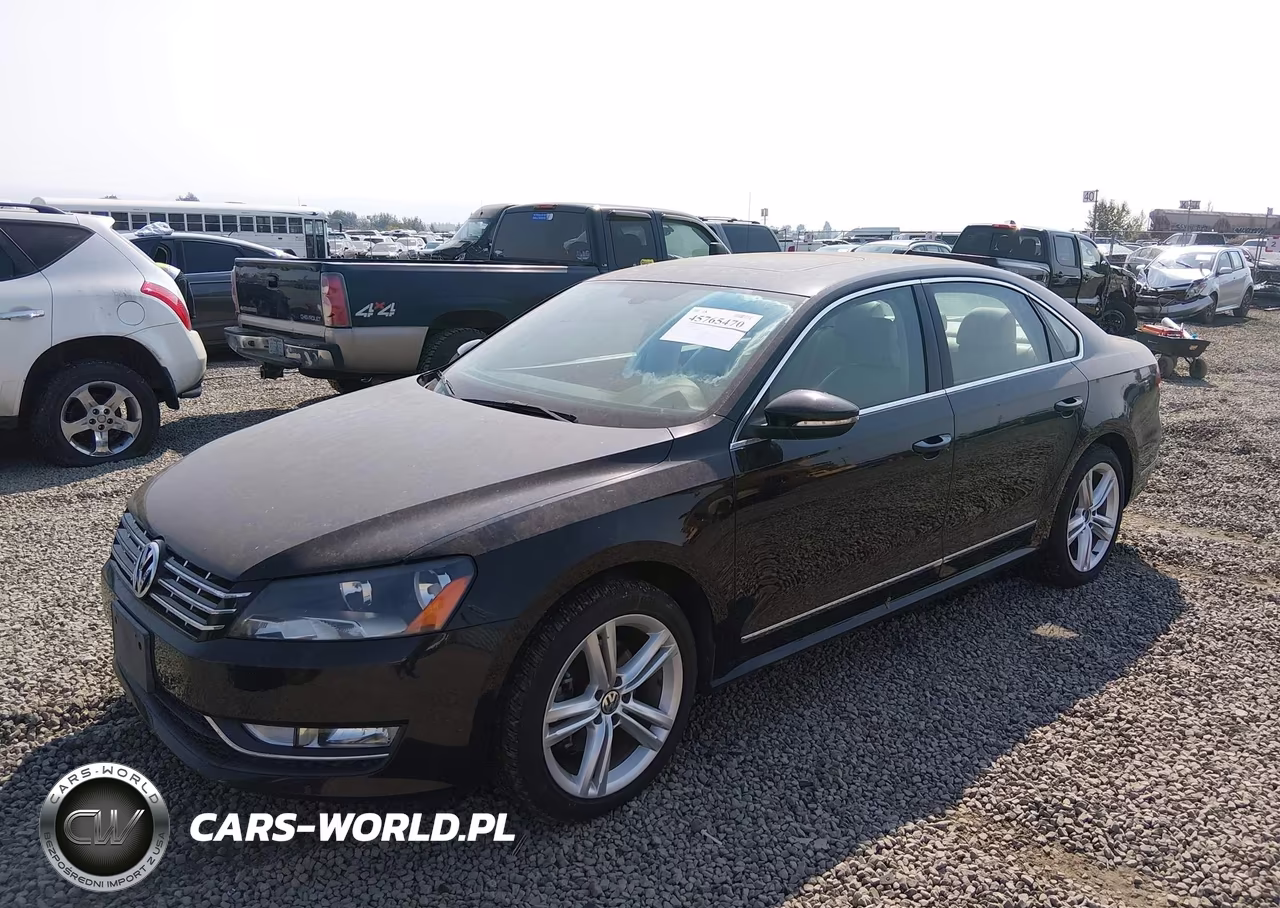 2012 Volkswagen Passat 2.0L Tdi Sel Premium VIN:1VWCN7A38CC083712 - 2