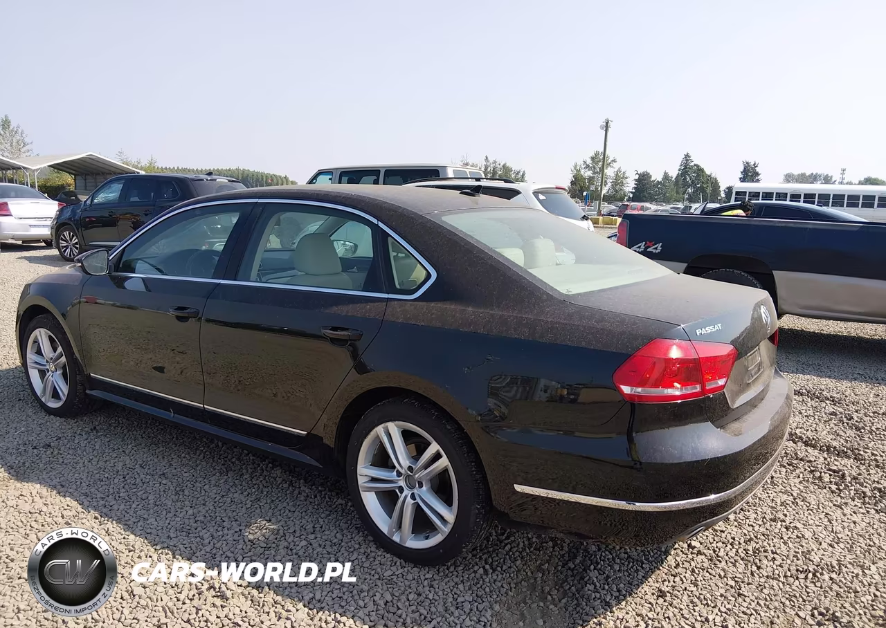 2012 Volkswagen Passat 2.0L Tdi Sel Premium VIN:1VWCN7A38CC083712 - 3