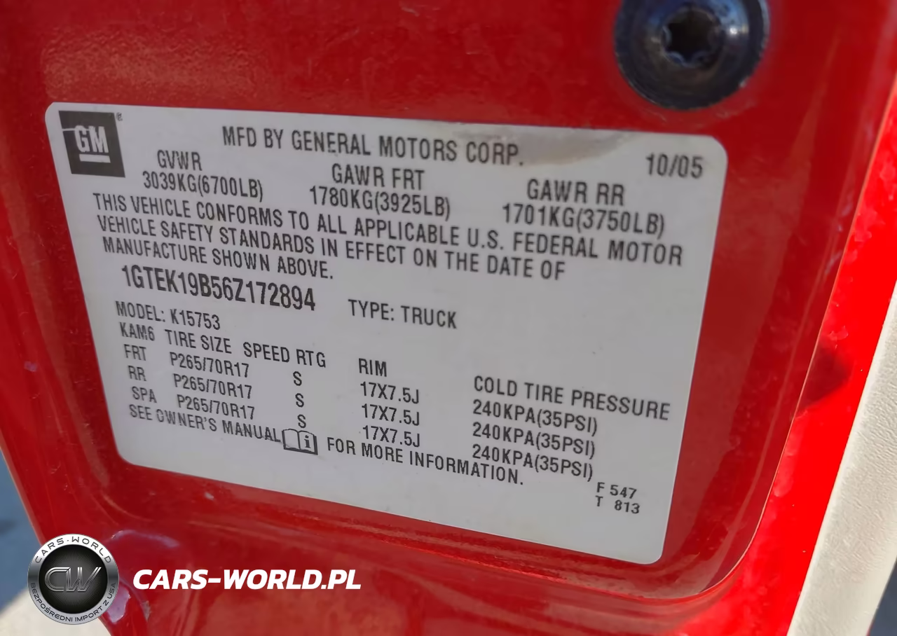 2006 GMC Sierra 1500 Slt VIN:1GTEK19B56Z172894 - 9