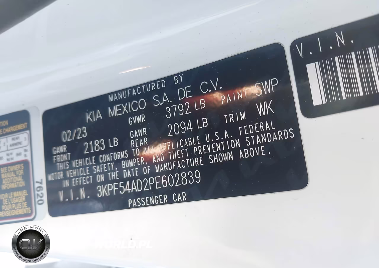 2023 Kia Forte Gt-Line VIN:3KPF54AD2PE602839 - 9