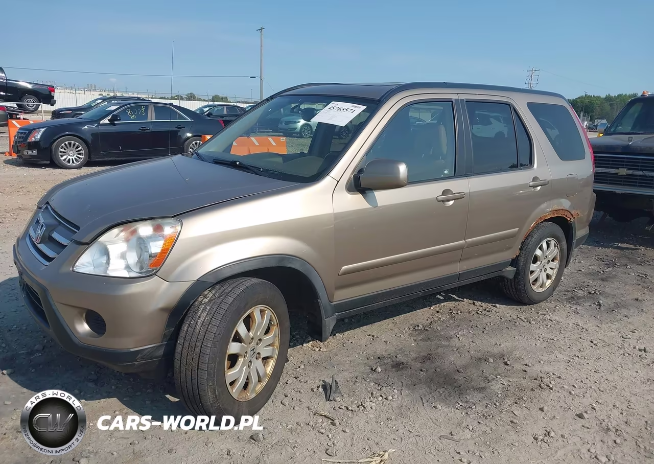 2006 Honda Cr-V Se VIN:JHLRD78976C013054 - 2