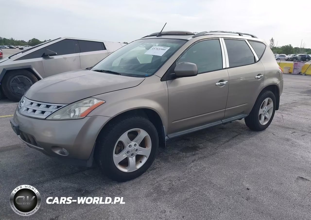 2004 Nissan Murano VIN:JN8AZ08W24W304960 - 2