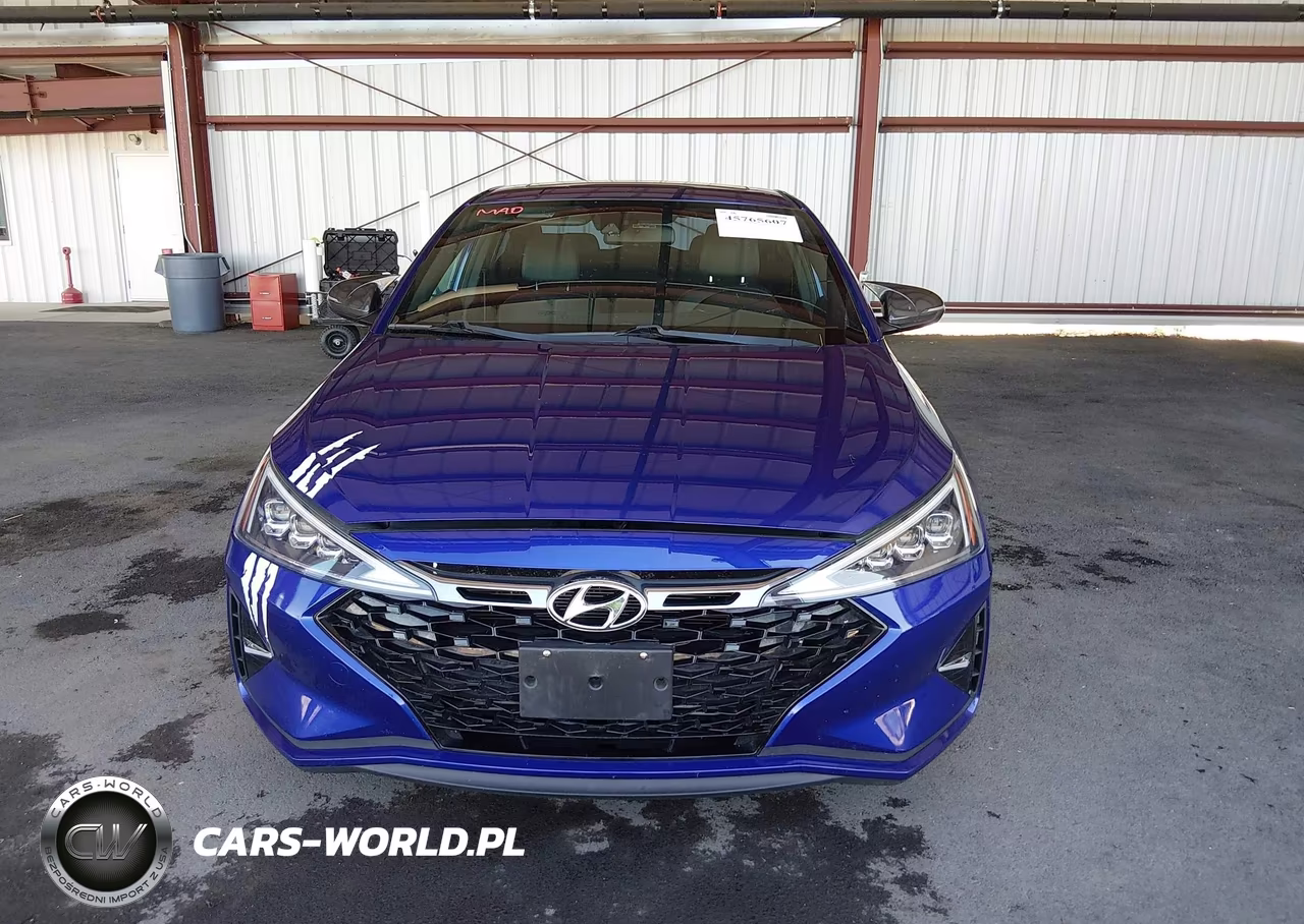 2020 Hyundai Elantra Sport VIN:KMHD04LB5LU085349 - 13