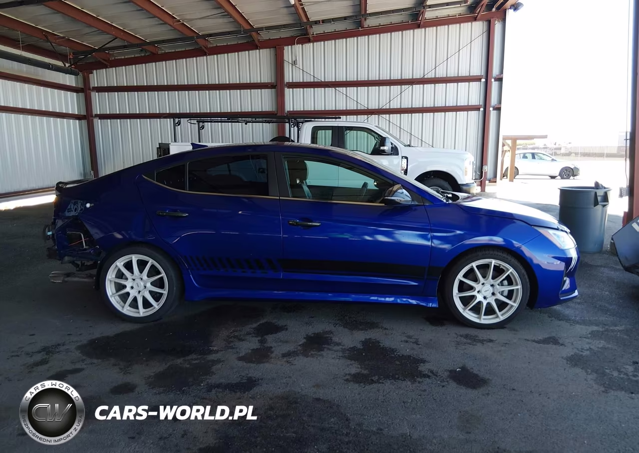 2020 Hyundai Elantra Sport VIN:KMHD04LB5LU085349 - 14