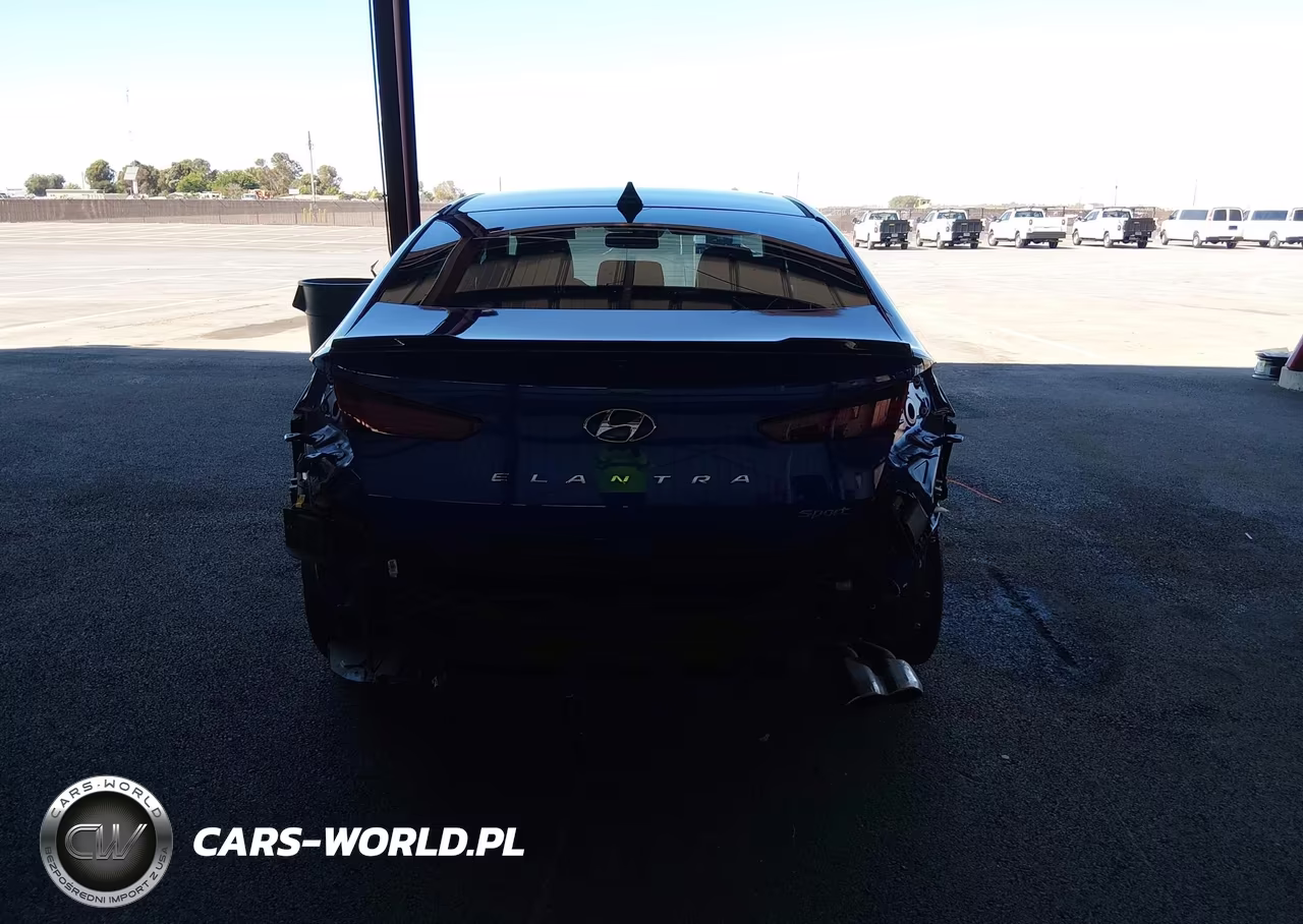 2020 Hyundai Elantra Sport VIN:KMHD04LB5LU085349 - 17