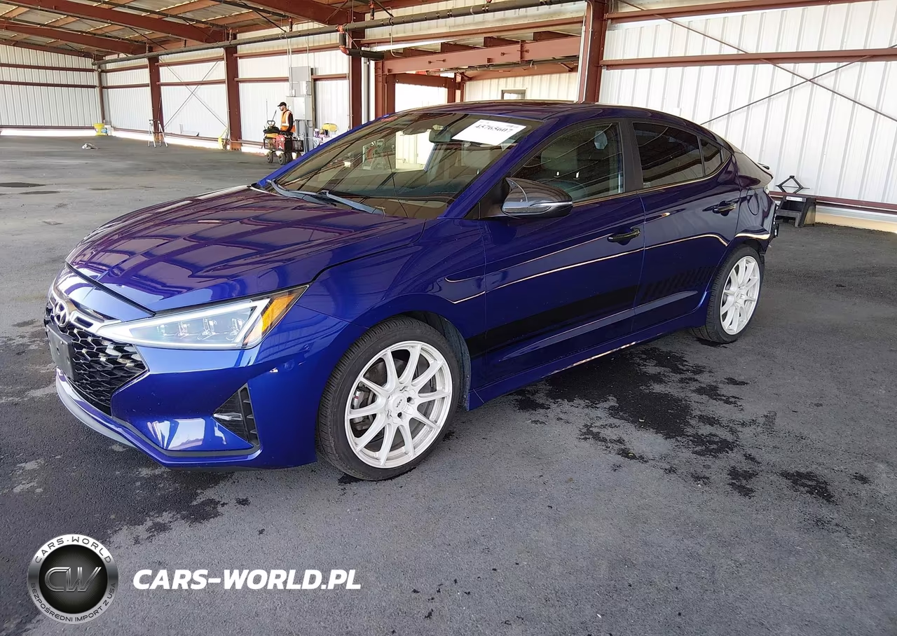 2020 Hyundai Elantra Sport VIN:KMHD04LB5LU085349 - 2