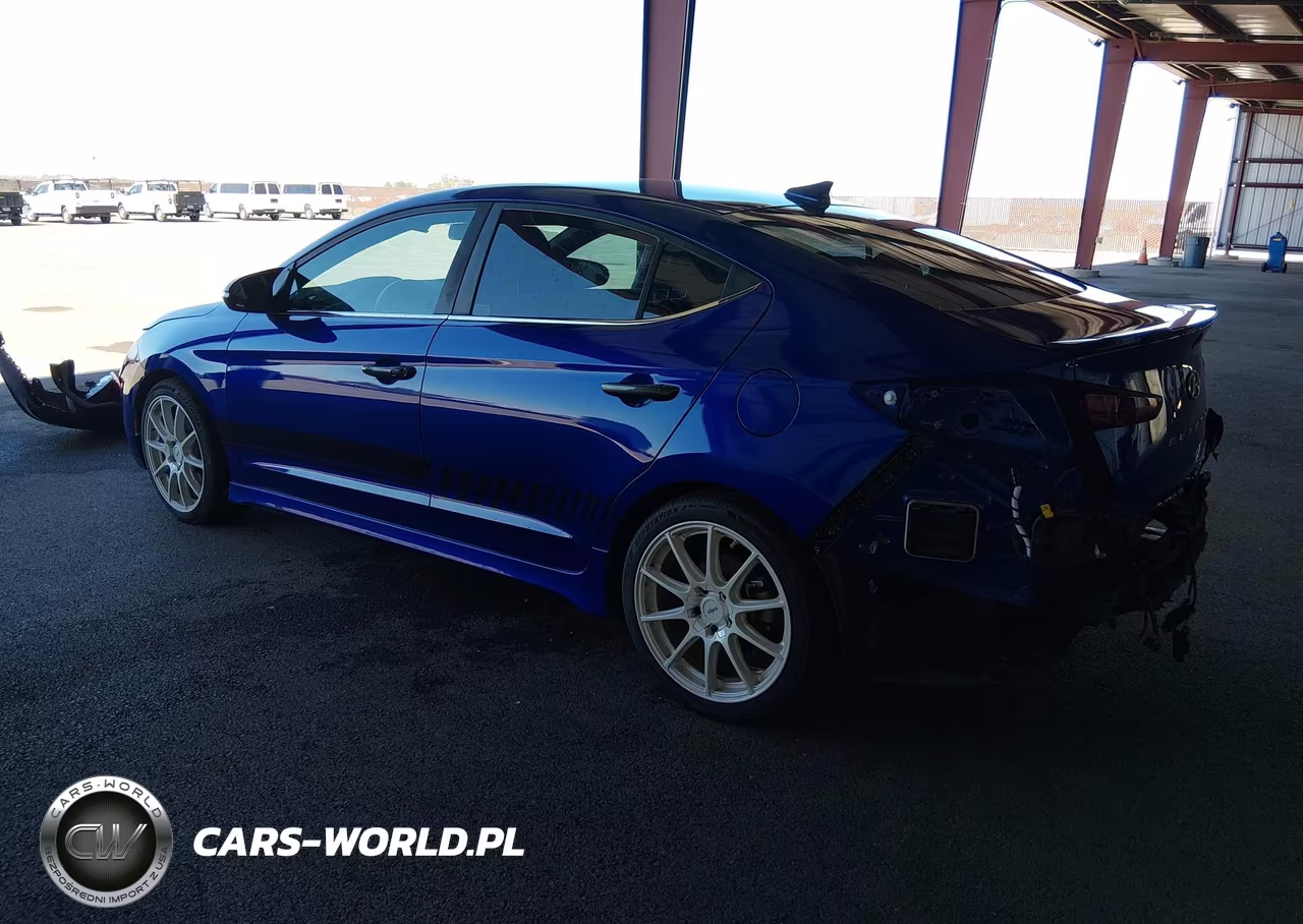 2020 Hyundai Elantra Sport VIN:KMHD04LB5LU085349 - 3