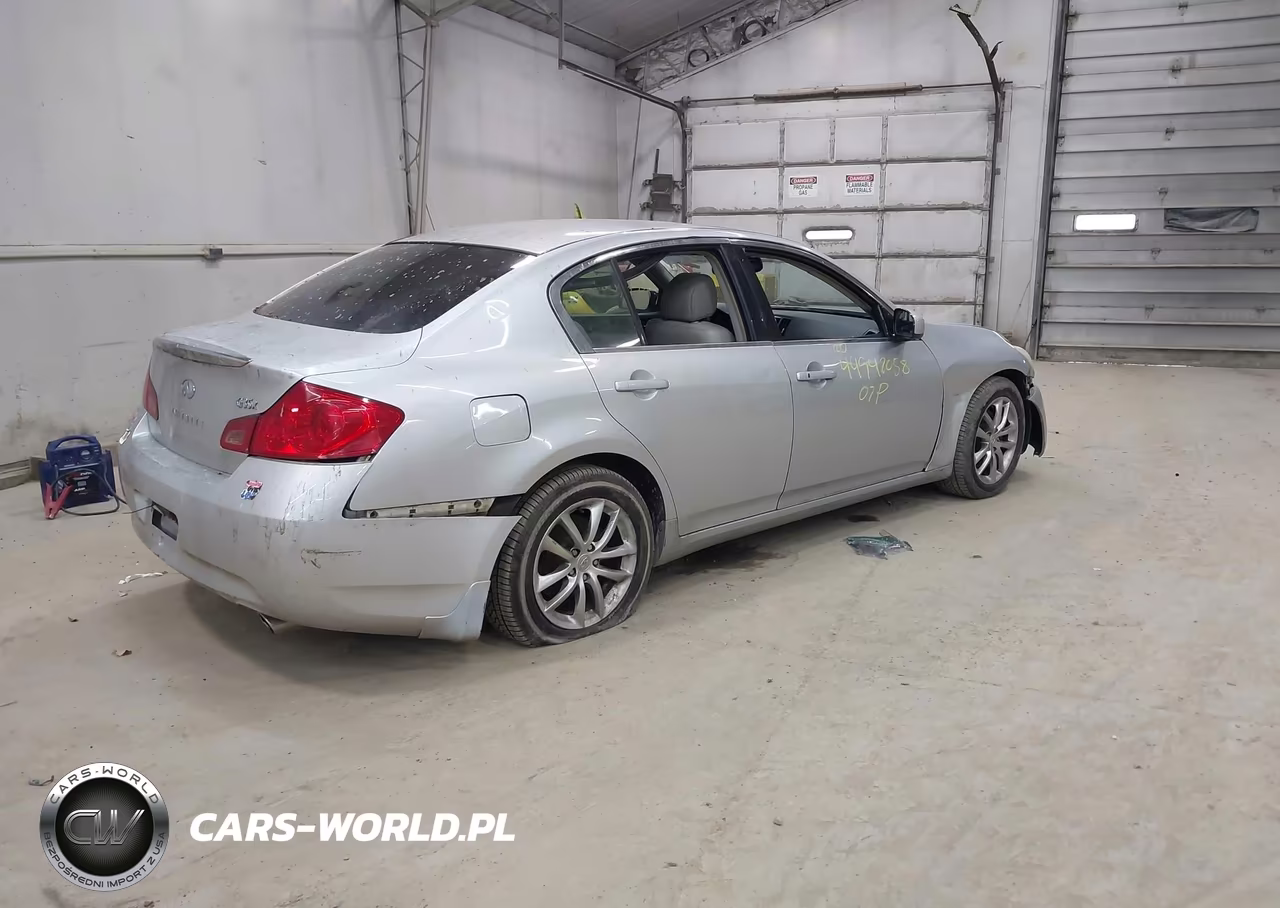 2007 Infiniti G35X VIN:JNKBV61F57M805140 - 4