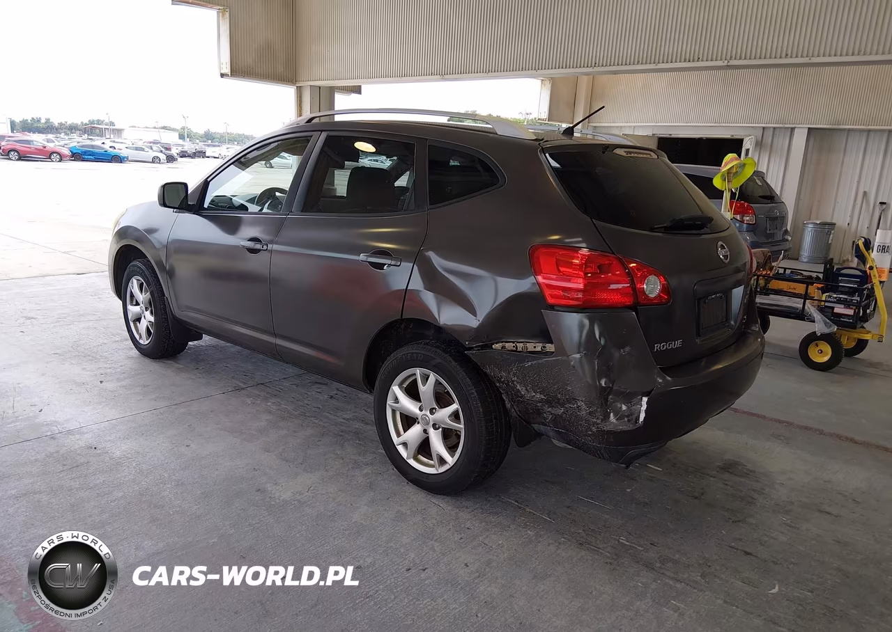 2008 Nissan Rogue Sl VIN:JN8AS58T48W025653 - 3