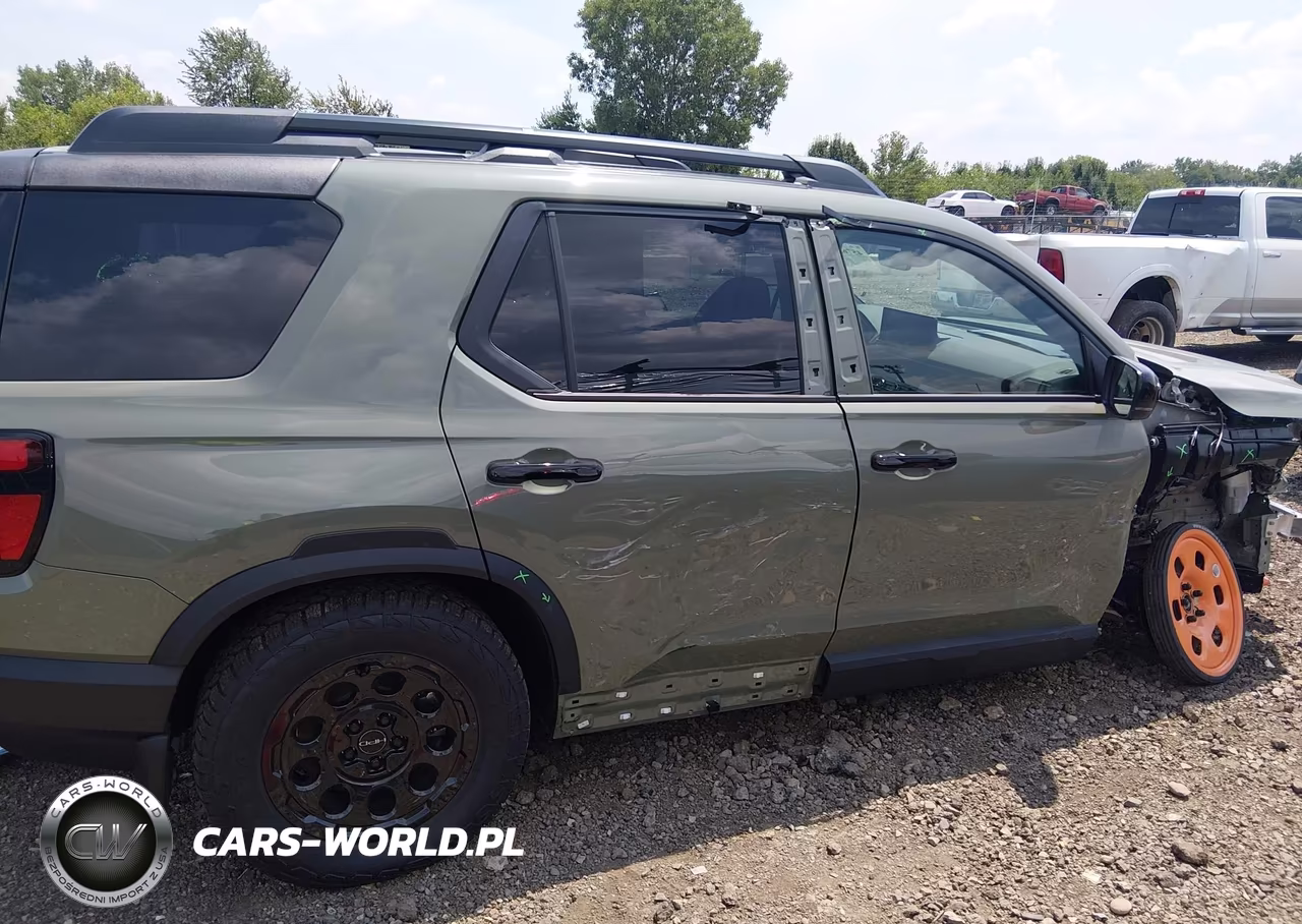2026 Honda Passport Awd Trailsport Elite-Awd Trailsport Elite Blackout VIN:5FNYF9H84TB067268 - 14