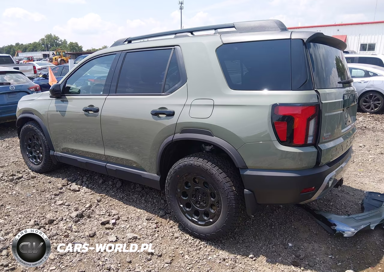 2026 Honda Passport Awd Trailsport Elite-Awd Trailsport Elite Blackout VIN:5FNYF9H84TB067268 - 3
