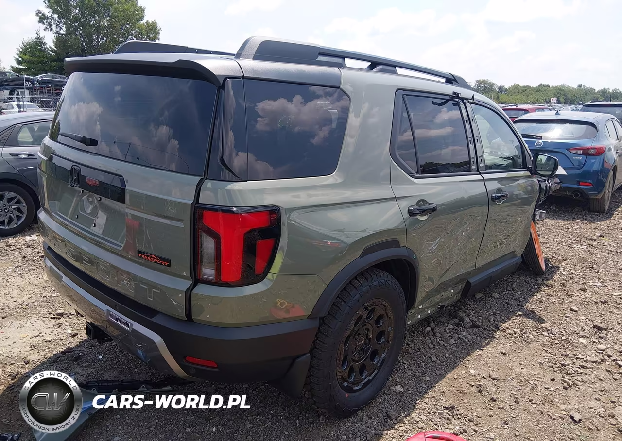 2026 Honda Passport Awd Trailsport Elite-Awd Trailsport Elite Blackout VIN:5FNYF9H84TB067268 - 4