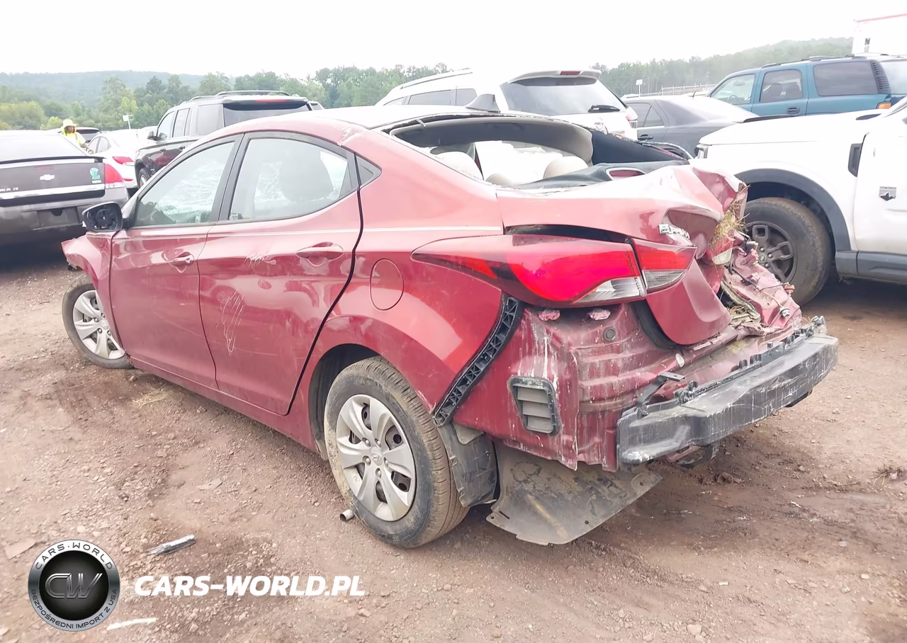 2016 Hyundai Elantra Se VIN:5NPDH4AE3GH781475 - 3