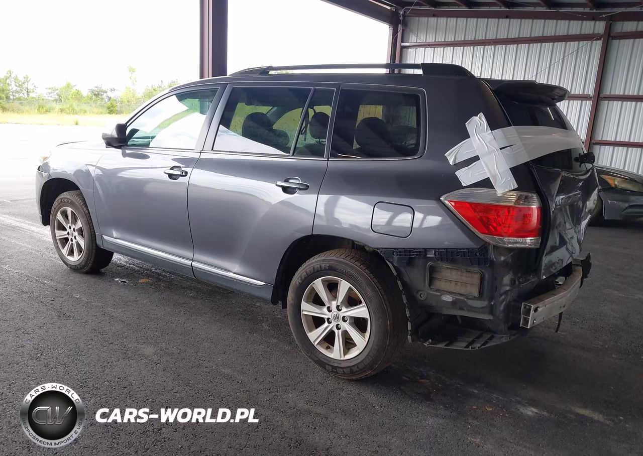 2013 Toyota Highlander Se V6 VIN:5TDZK3EH3DS123828 - 3