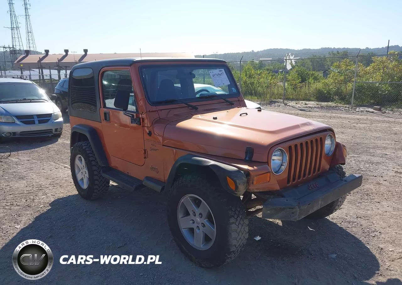 2001 Jeep Wrangler Sport